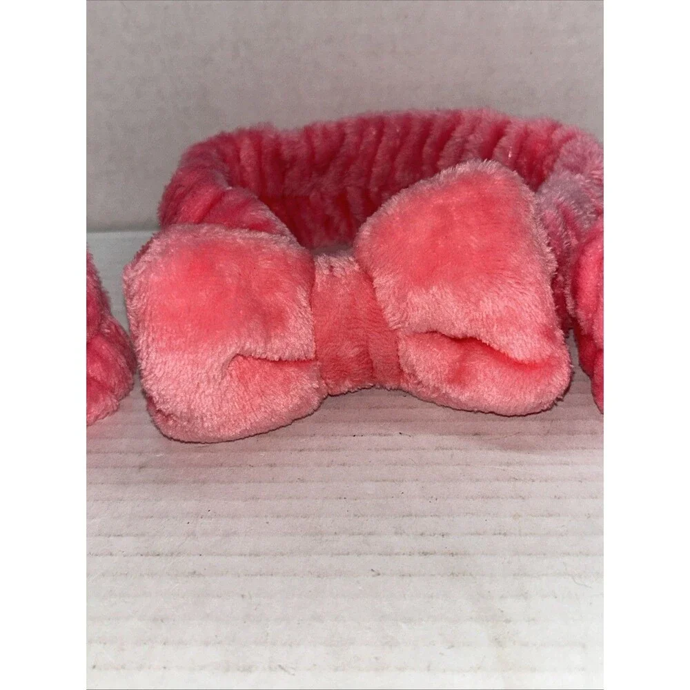 Headband & Wrist Band Set - Pink